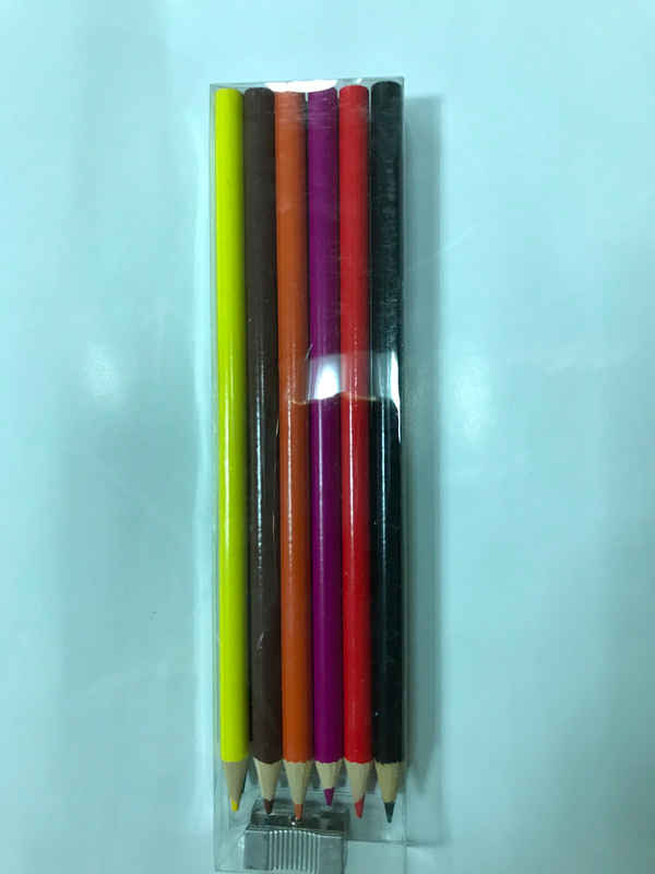 彩色鉛筆12色 附迷你型削鉛筆機