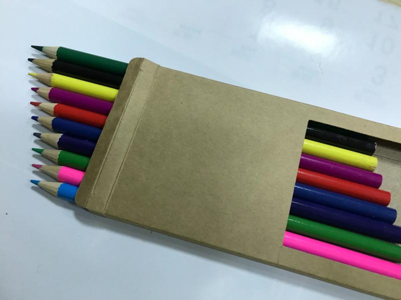 彩色鉛筆10色 環保紙盒包裝