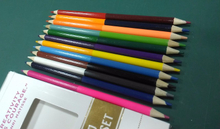 鉛筆工廠|12支24色雙頭彩色鉛筆